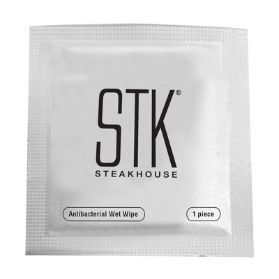 Single Use Alcohol Antibacterial Wipe