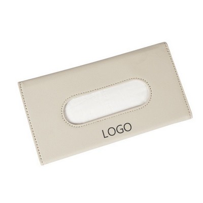 Leather Car Tissue Holder