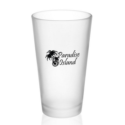 16 oz. Frosted Pint Glasses