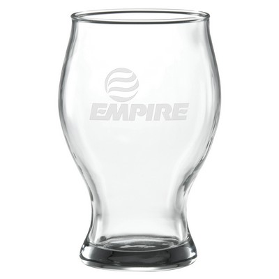 16 Oz. Barlow Pilsner Glass - Etched