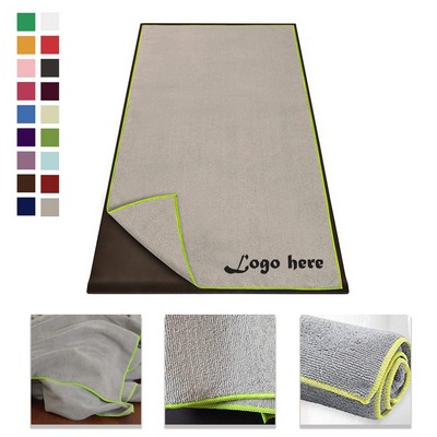 Microfiber Non Slip Yoga Mat Towel